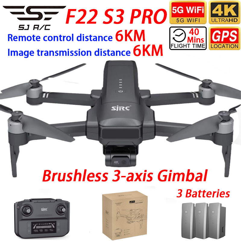 Drone Sjrc - SJRC F22 S3 PRO Drone GPS