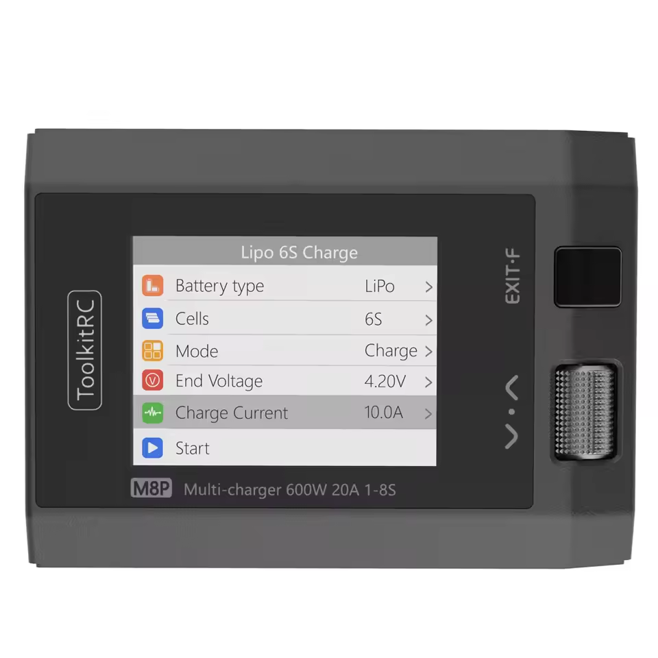 ToolkitRC M8P M8S Upgraded Ver - đánh giá và giá Lipo Battery Charger