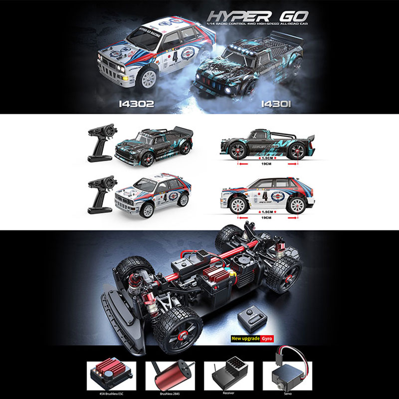 Hyper Go MJX 14303 14302 14304 - đánh giá và giá Rc Drift Car Kit