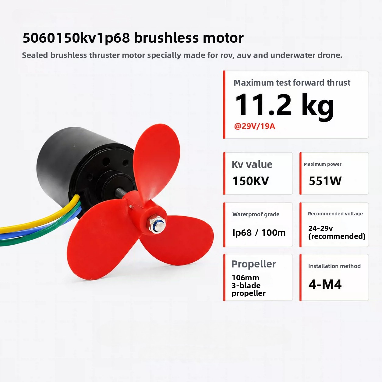 A5060 Waterproof Brushless Mot - đánh giá và giá Rc Boat