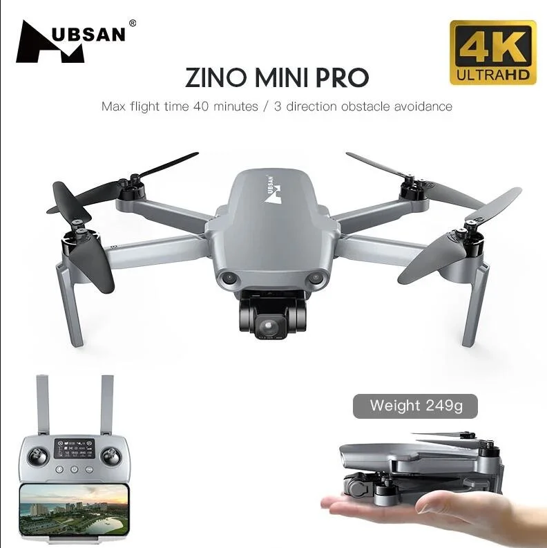 Hubsan ZINO Mini Pro Cánh Quạt - đánh giá và giá Drone Keh Rc K11 Turbo