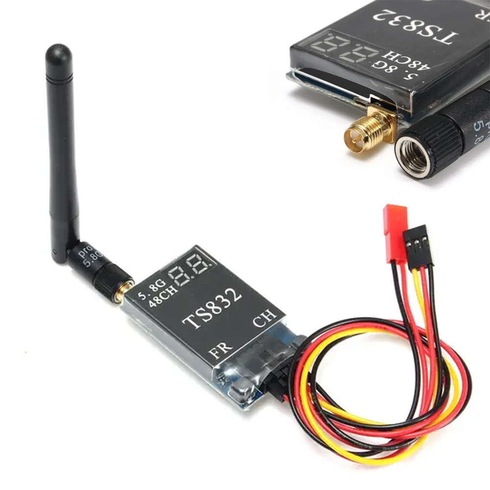 TS832 48CH 5.8G 600mw 5km Wire - đánh giá và giá Drone Rc Camera