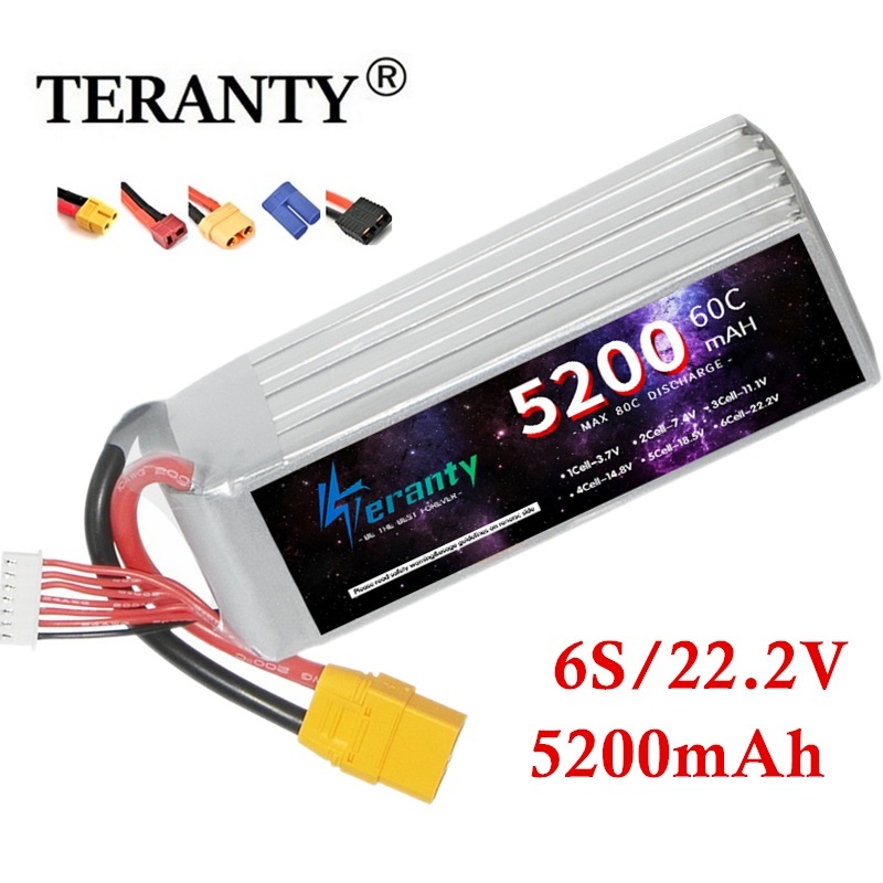 TERANTY 6S 5200mAh Lipo Batter - đánh giá và giá Rc Drift Car Kit