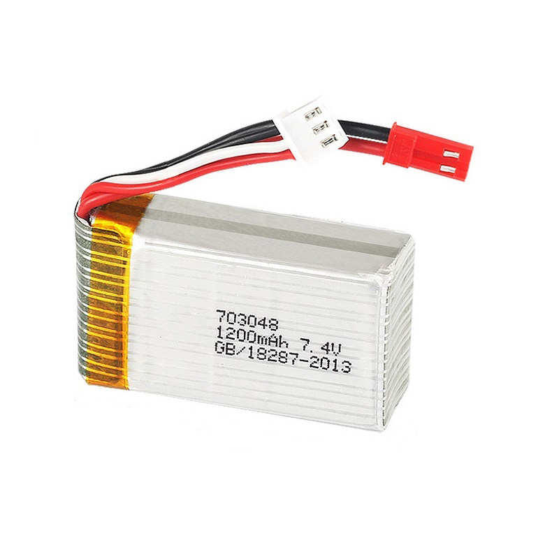 Pin Lipo 2S 7.4 V 1200MAh 7030 - đánh giá và giá Drone Mjx Rc