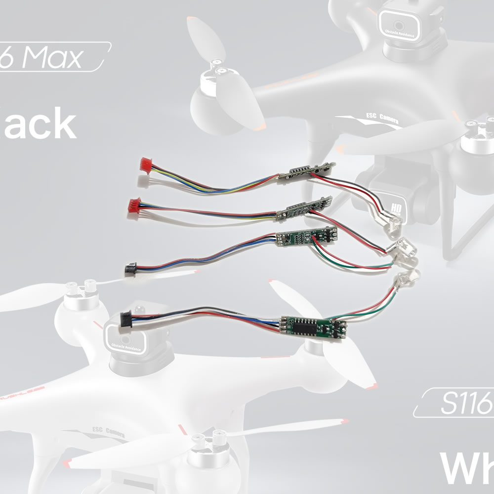 ESC Board With Light Bar Full  - đánh giá và giá Drone Rc S116