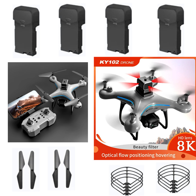 KY102 RC Drone 3.7V 1800Mah Ba - đánh giá và giá Drone Ky102 Rc