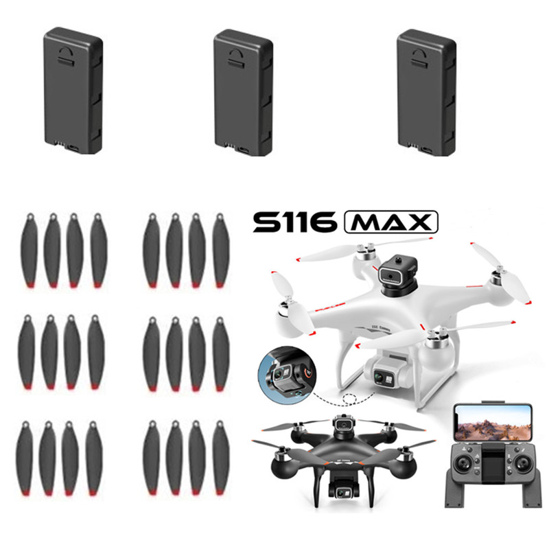 S116 Drone Battery S116 MAX RC - đánh giá và giá Drone Rc S116