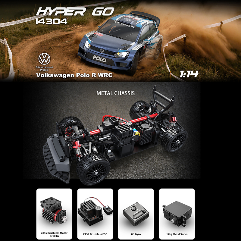 MJX HYPER GO 14304 14303 1/14  - đánh giá và giá Rc Drift Car Kit