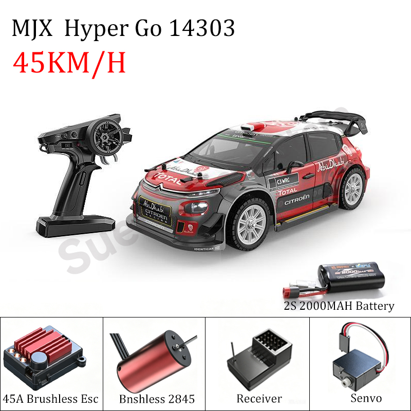 MJX HYPER GO 14304 14303 1/14  - đánh giá và giá Rc Drift Car Kit
