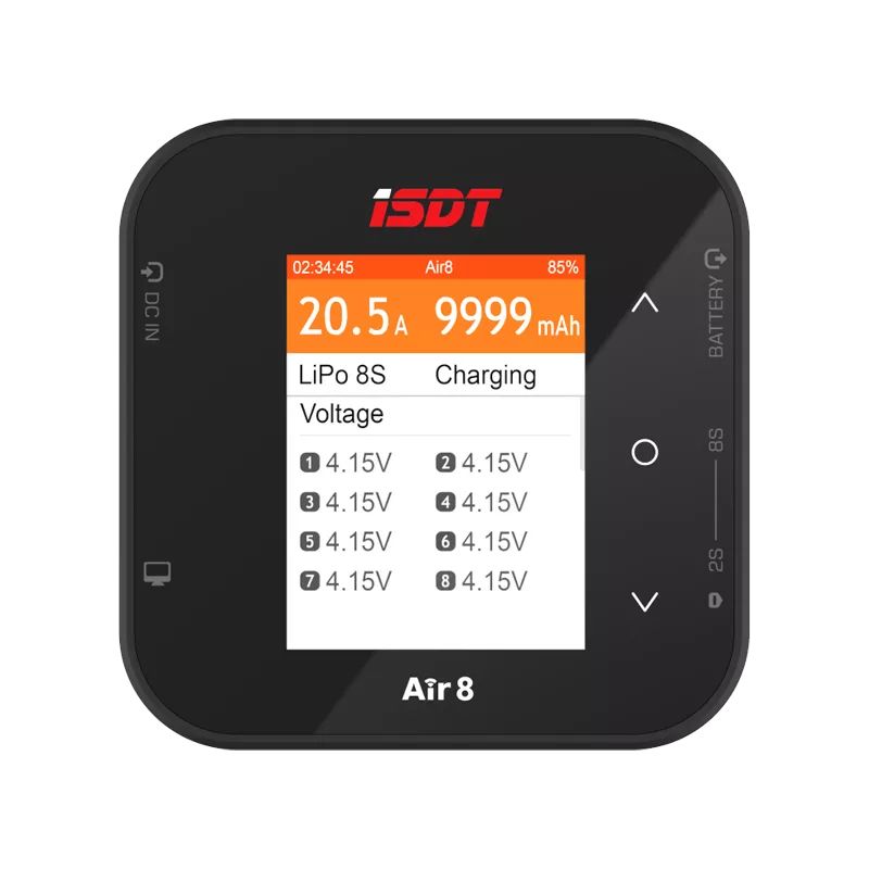 ISDT Air8 500W 20A Lipo Balanc - đánh giá và giá Lipo Battery Charger