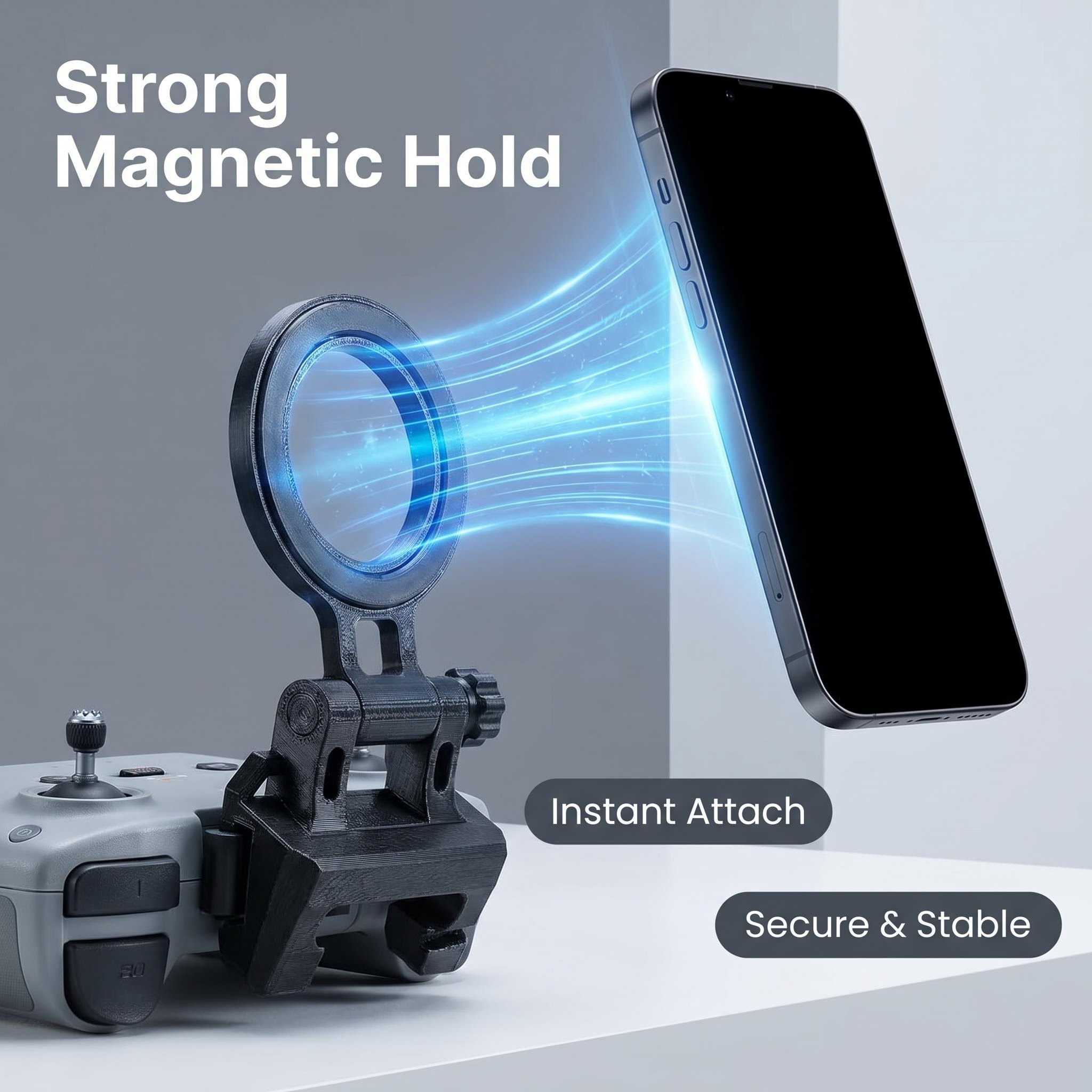 Foldable MagSafe Magnetic Phon - đánh giá và giá Drone Dji Rc N2