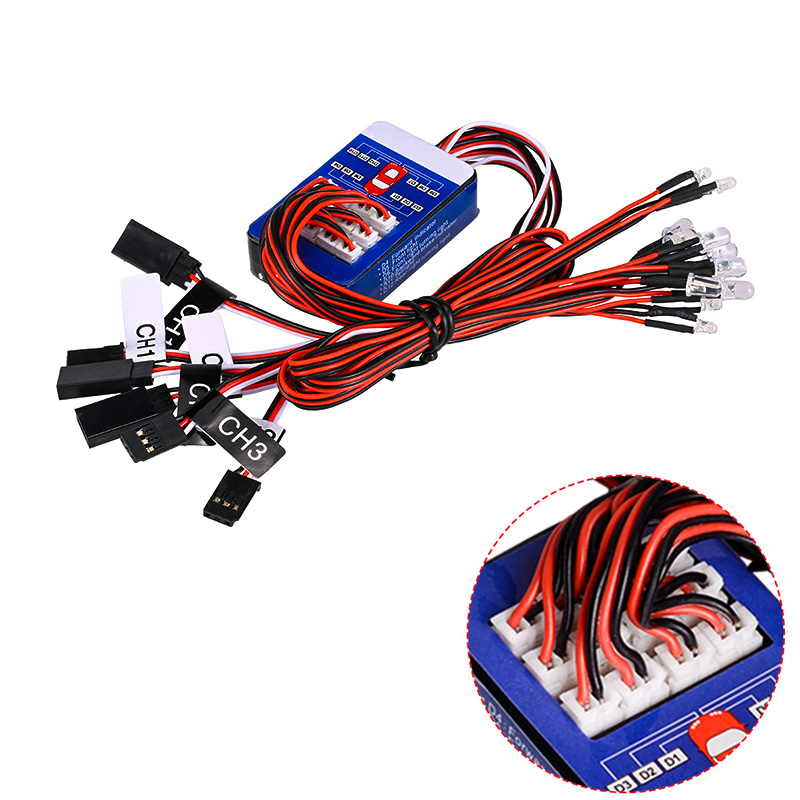 Rc 12 LED Lighting System Kit  - đánh giá và giá Rc Drift Car Kit