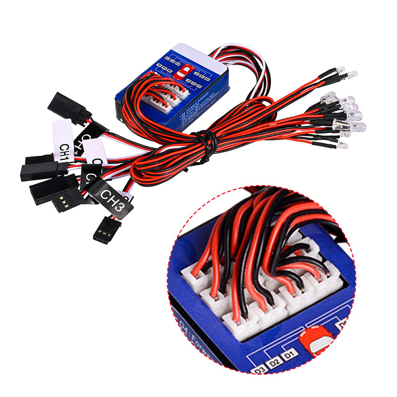 Rc 12 LED Lighting System Kit  - đánh giá và giá Rc Drift Car Kit