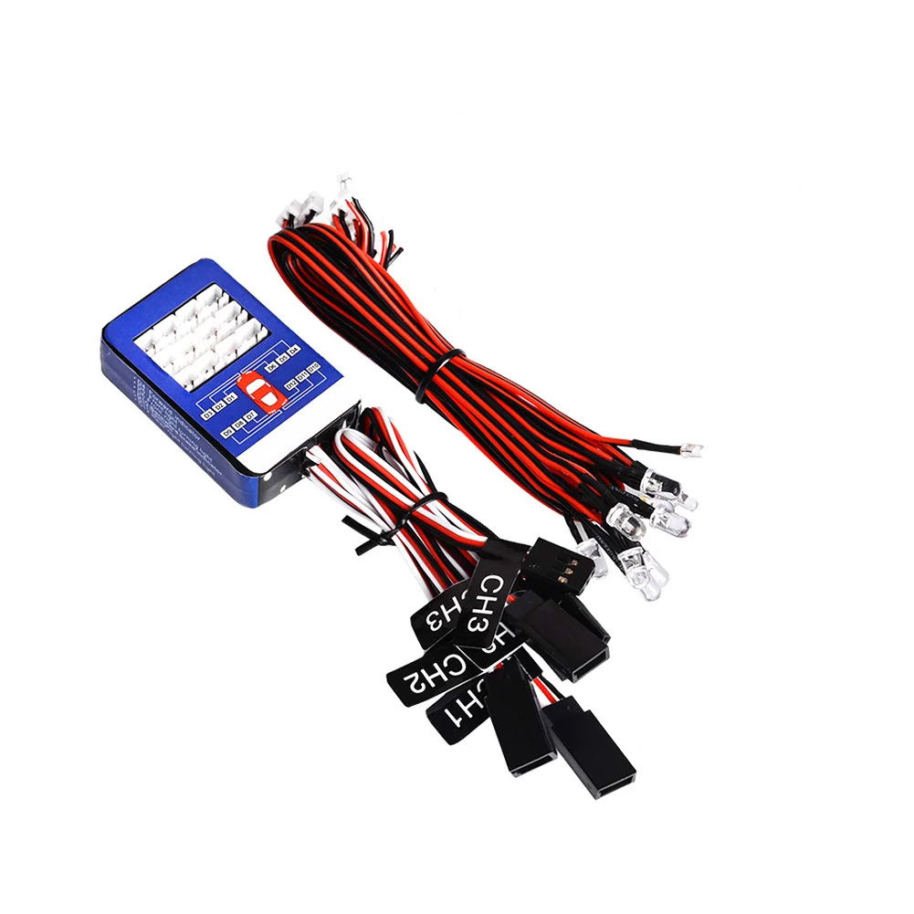 Rc 12 LED Lighting System Kit  - đánh giá và giá Rc Drift Car Kit