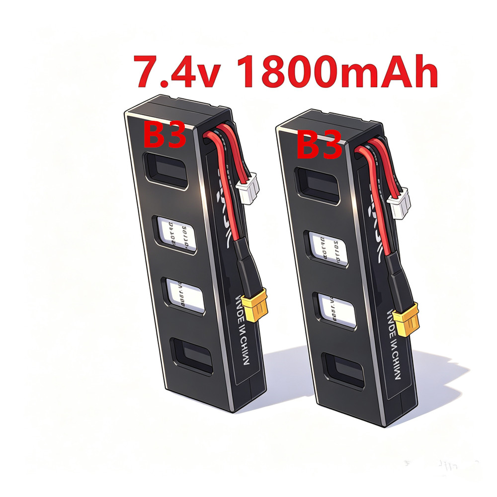 7.4V 1800mAH 25C LiPo Battery  - đánh giá và giá Drone Mjx Rc
