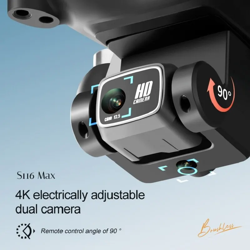 S116 MAX Elf Drone 8K Professi - đánh giá và giá Drone Rc S116