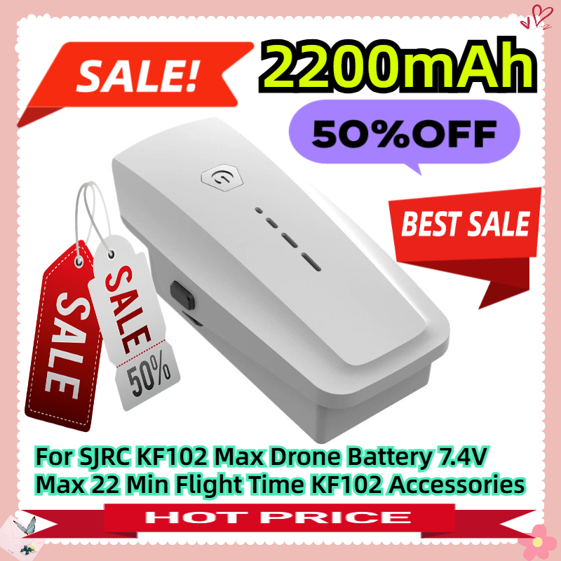 For SJRC KF102 Max Drone Batte - đánh giá và giá Drone Sjrc