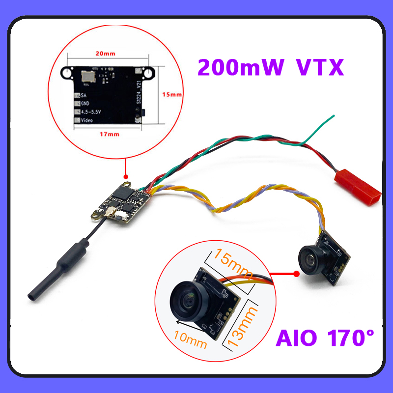 SLONWAKE 5.8G 1200TVL FPV Came - đánh giá và giá Drone Rc Camera