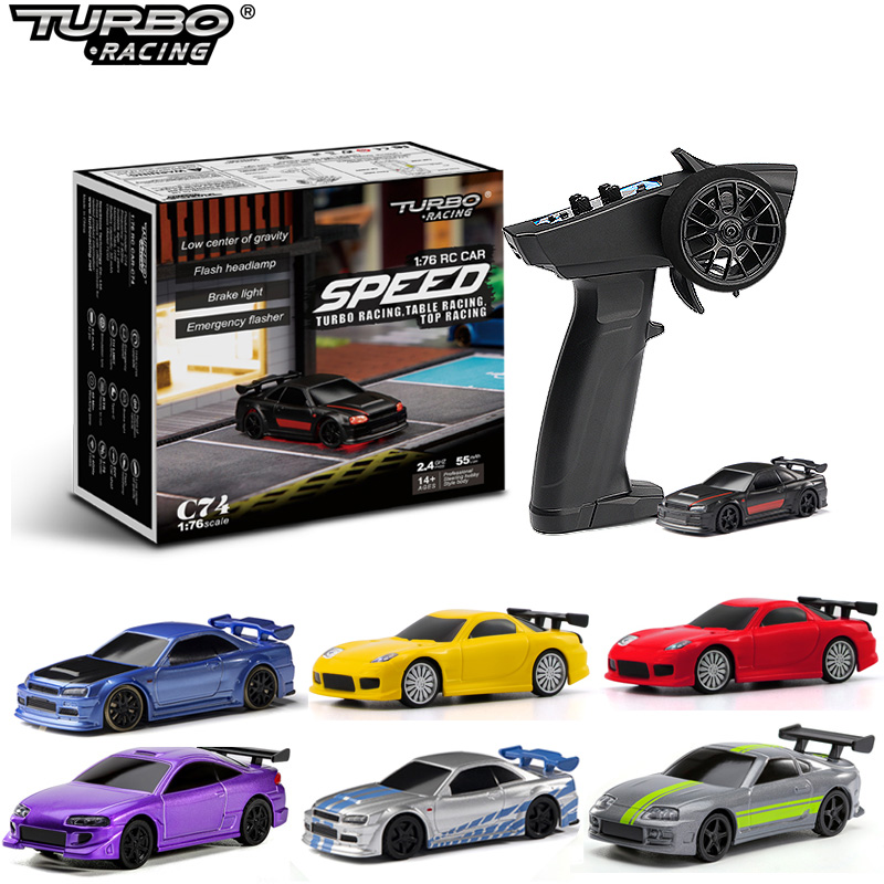 Turbo Racing 1:76 C64 C73 C72  - đánh giá và giá Rc Drift Car Kit