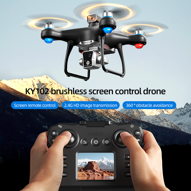 New KY102 With Screen Rc Drone - đánh giá và giá Drone Ky102 Rc