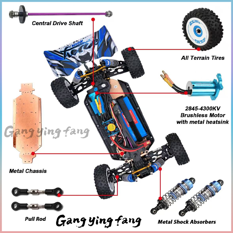 1/12 124017 Wltoys -V8  2.4G R - đánh giá và giá Rc Drift Car Kit