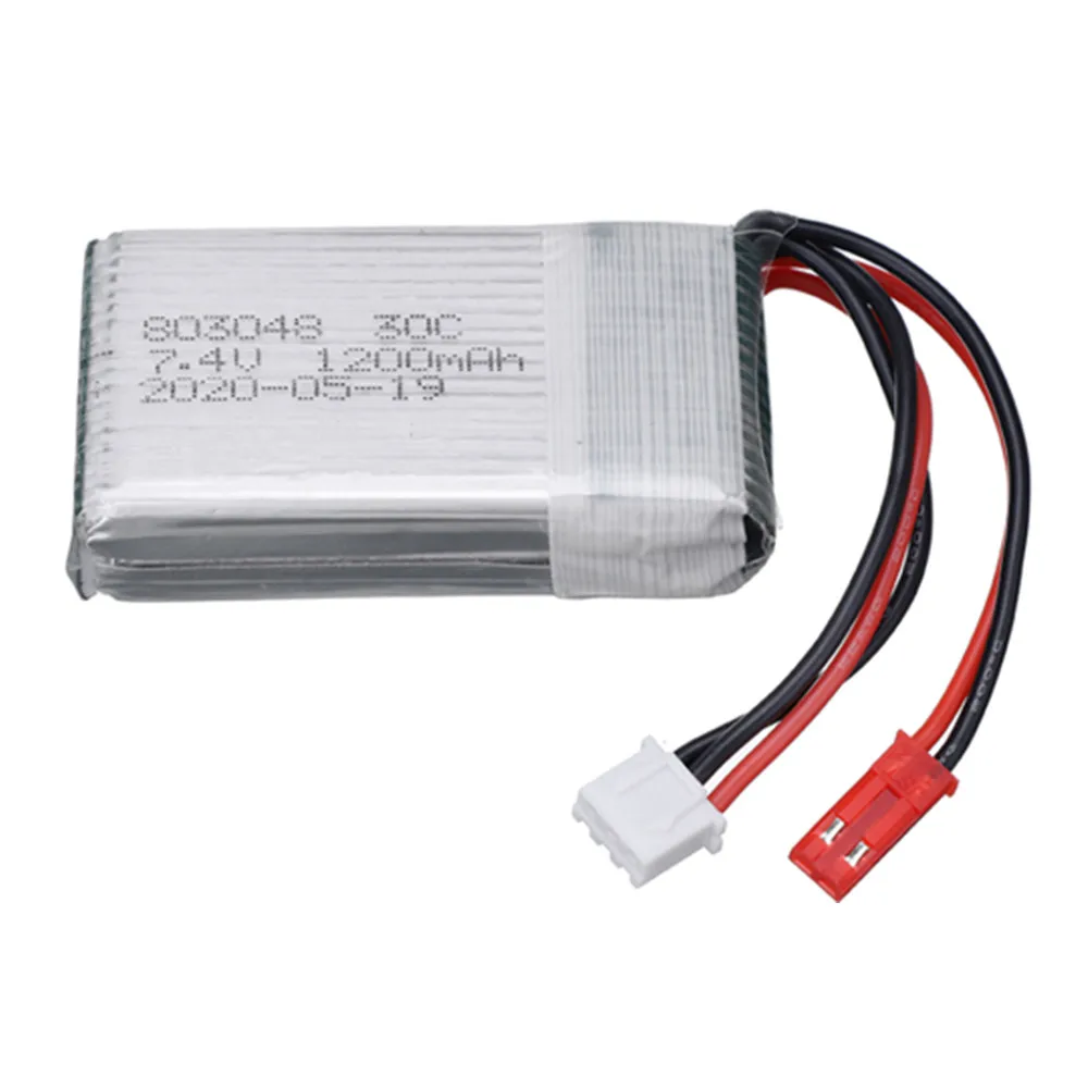 803048 Lipo Battery 7.4V 1200m - đánh giá và giá Drone Mjx Rc