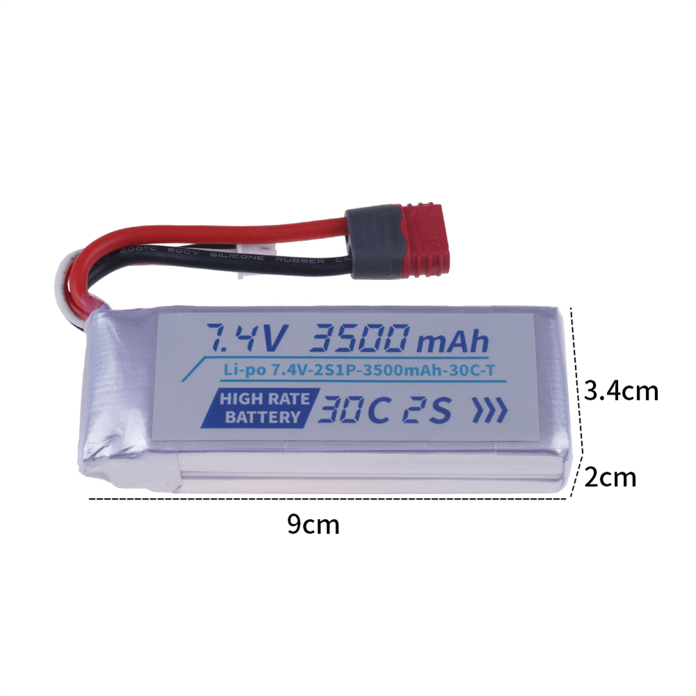 3500MAH 30C 7.4V 11.1V Lipo Ba - đánh giá và giá Drone Mjx Rc