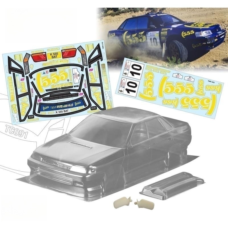 TeamC Bodies 1/10 Legacy Rally - đánh giá và giá Rc Drift Car Kit
